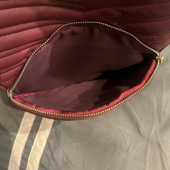 Pocket Studded Backpack in Plum - Picture 3 of 5